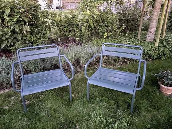 Image 1 of 2x EMU Star armchair - military green