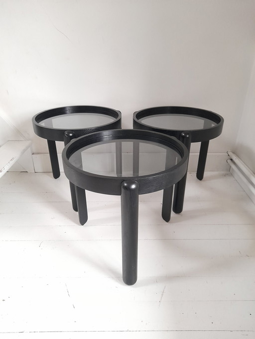 Set Of 3 Porada Arredi Stacking Tables