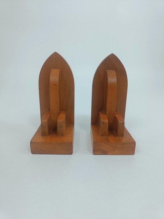 Image 1 of Art deco bookends