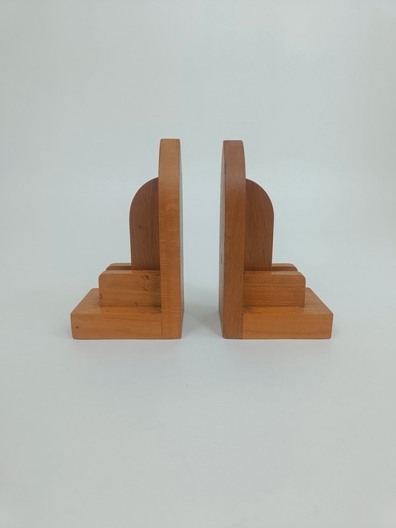 Image 1 of Art deco bookends