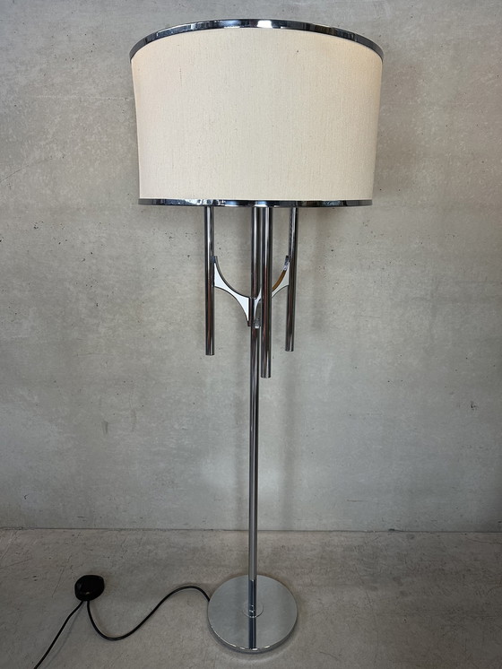 Image 1 of Vintage Floor Lamp (With Or Without Shade) - Sciolari