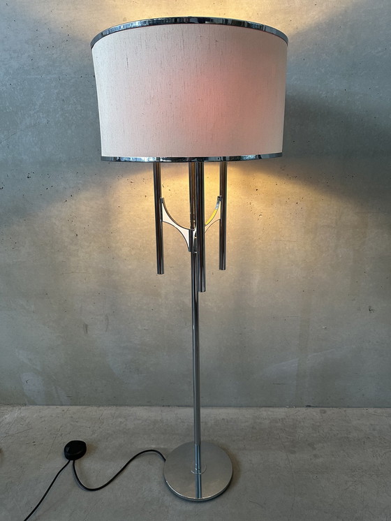 Image 1 of Vintage Floor Lamp (With Or Without Shade) - Sciolari