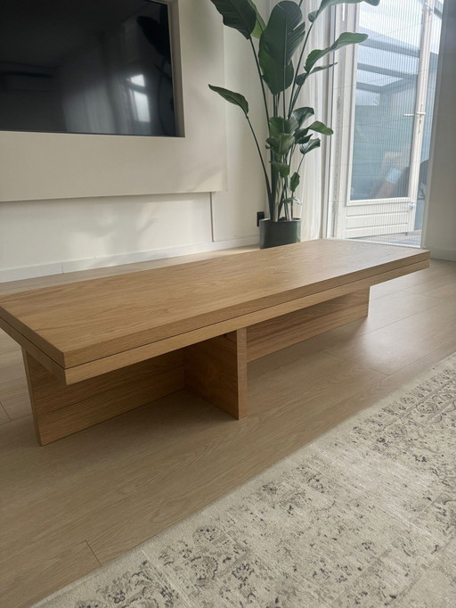 Oak Wooden Coffee Table