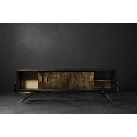 Image 1 of Vintage birch wood sideboard, 1960