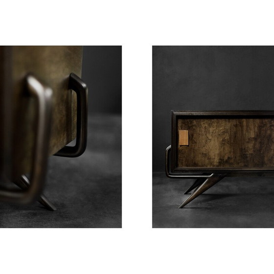 Image 1 of Vintage birch wood sideboard, 1960