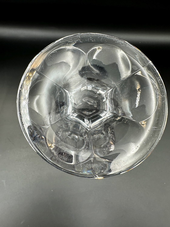 Image 1 of Copas de vino de cristal de plomo, Alemania, década de 1960, Anna Hütte