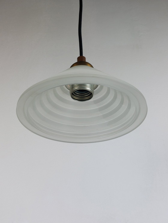 Image 1 of 1 X Art Deco Revival ceiling lamp pendant light brass