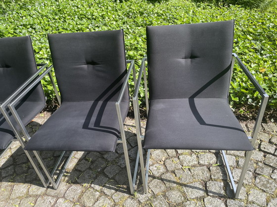 Image 1 of 7x Arco Frame chair - black