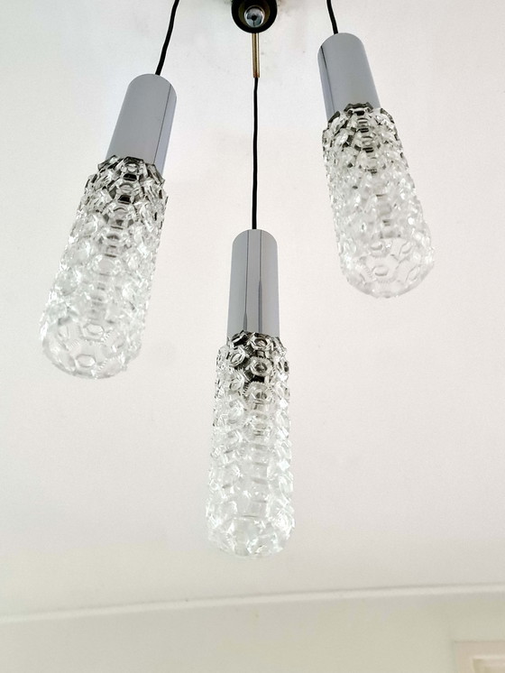 Image 1 of Vintage Sputnik - Hanging lamp - 1960s - Germany