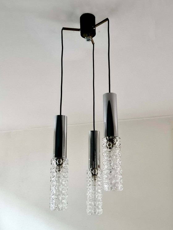 Image 1 of Vintage Sputnik - Hanging lamp - 1960s - Germany