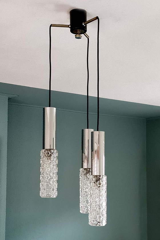 Image 1 of Vintage Sputnik - Hanging lamp - 1960s - Germany