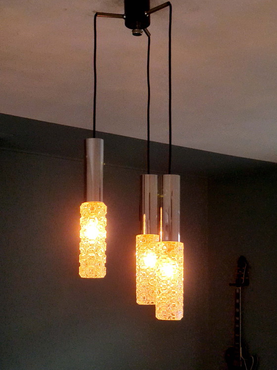 Image 1 of Vintage Sputnik - Hanging lamp - 1960s - Germany