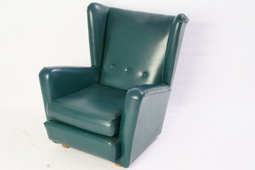 Sillón orejero vintage