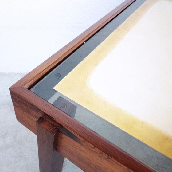 Image 1 of Vintage rosewood coffee table, Sweden 1970