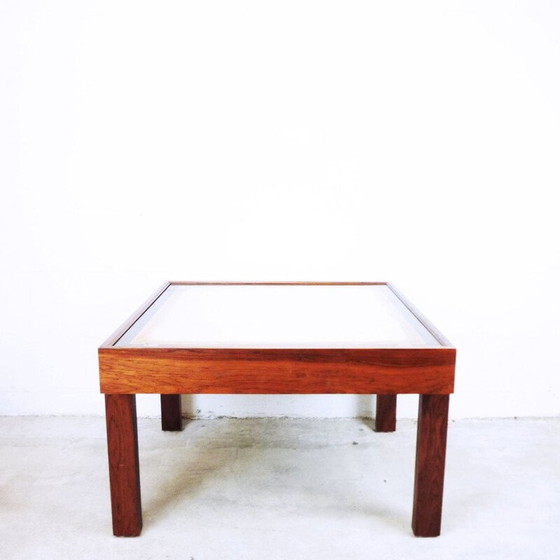 Image 1 of Vintage rosewood coffee table, Sweden 1970