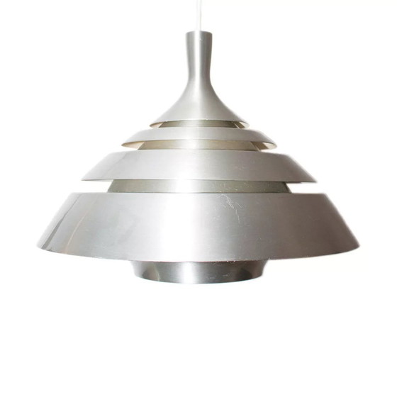 Image 1 of Aluminum Pendant Lamp By Hans Agne Jakobsson, Sweden, 1960S