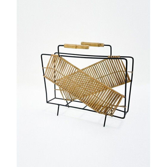 Image 1 of Vintage magazine rack, 1950