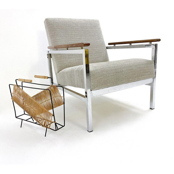 Image 1 of Vintage magazine rack, 1950