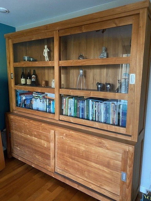 Display Case Shop Cabinet Teak