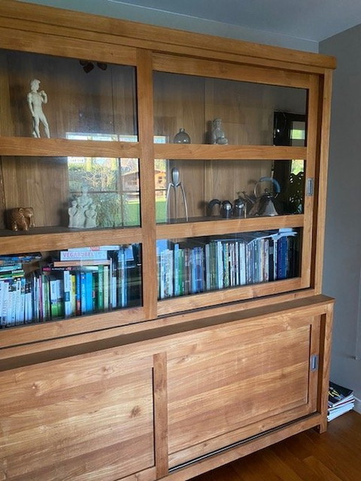 Display Case Shop Cabinet Teak