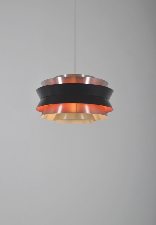 Swedish Pendant Lamp 'Trava' Designed By Carl Thore For Granhaga, 1960s