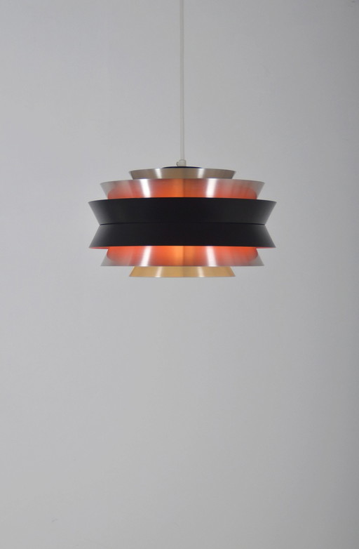 Swedish Pendant Lamp 'Trava' Designed By Carl Thore For Granhaga, 1960s