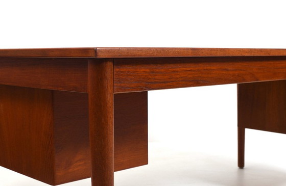 Image 1 of Vintage Double-Desk in Teak by Børge Mogensen for Søborg Møbelfabrik, 1950s