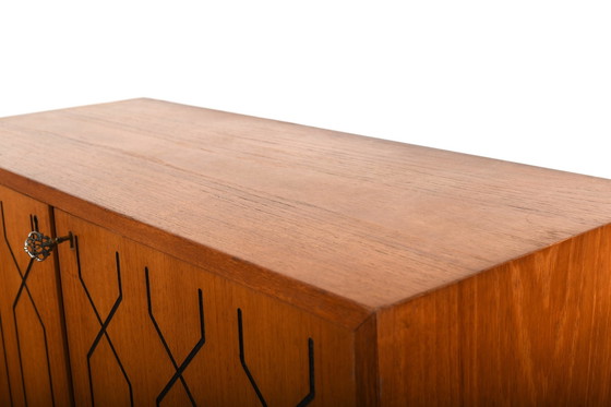 Image 1 of Mid Century IKEA Teak Cabinet from the 1950s