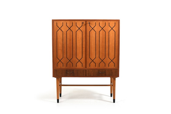 Image 1 of Mid Century IKEA Teak Cabinet from the 1950s