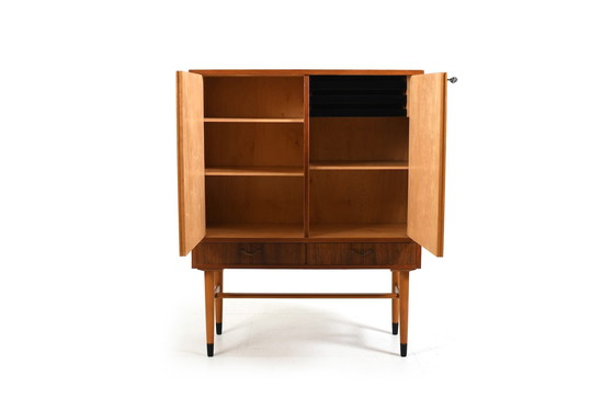 Image 1 of Mid Century IKEA Teak Cabinet from the 1950s