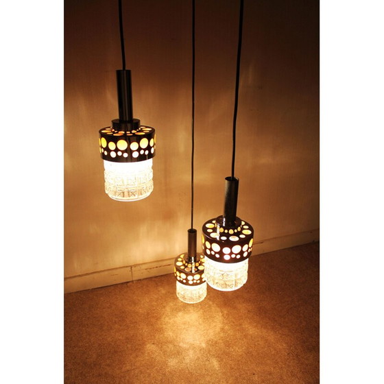 Image 1 of Lampadario vintage a cascata Raak Amsterdam, 1970