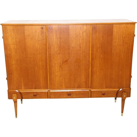 Image 1 of Vintage teak and beech sideboard, Sweden 1960