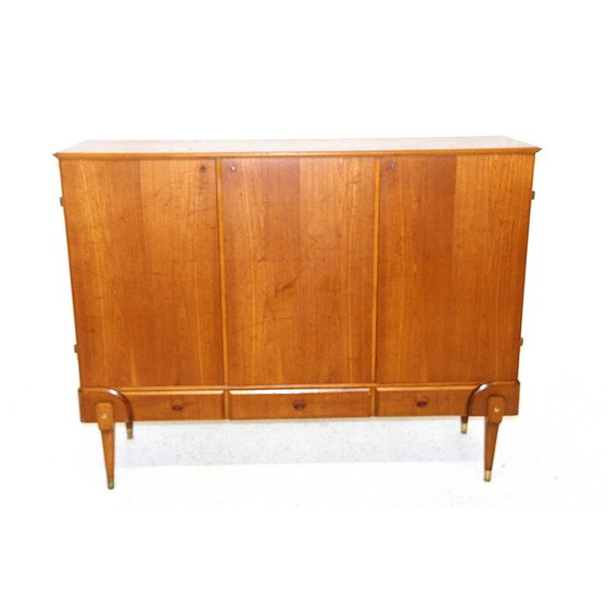 Image 1 of Vintage teak and beech sideboard, Sweden 1960