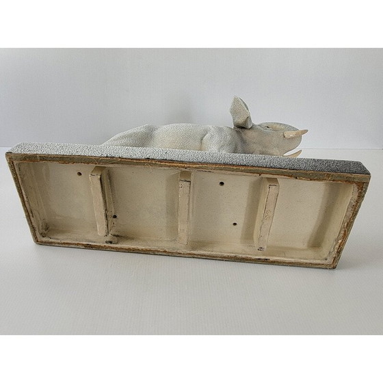 Image 1 of Vintage ceramic elephant sculpture, 1950