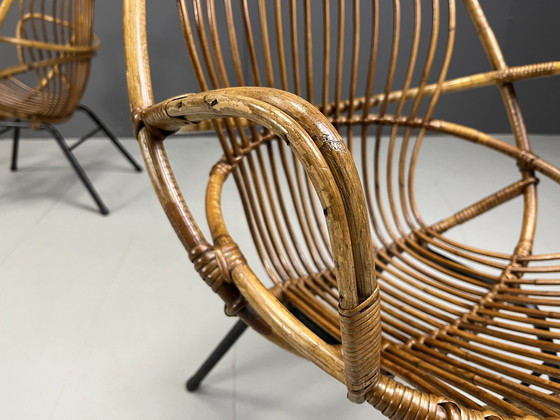 Image 1 of Pair of Mid-Century chairs by Rohé Noordwolde, 1960's, Netherlands