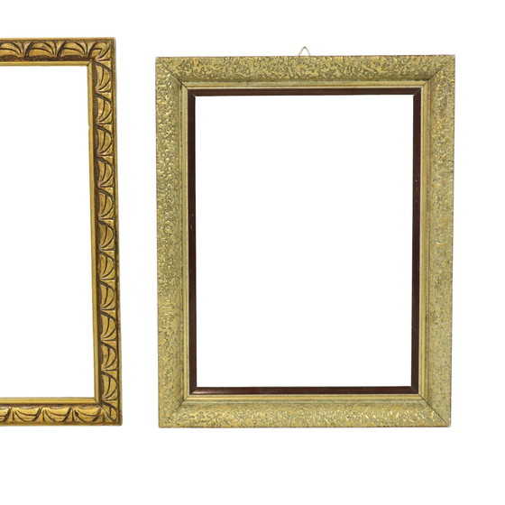 Image 1 of 2 Small Gold Baroque Frames