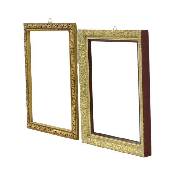 Image 1 of 2 Small Gold Baroque Frames