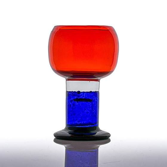 Image 1 of Kaj Franck - Glass Art-Object / Goblet, model KF 539 - Nuutajärvi-Notsjö circa 1975