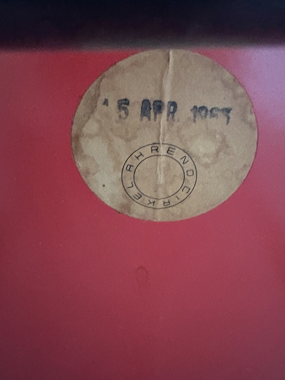 Image 1 of 4 sillas rojas Revolt Friso Kramer Ahrend '60