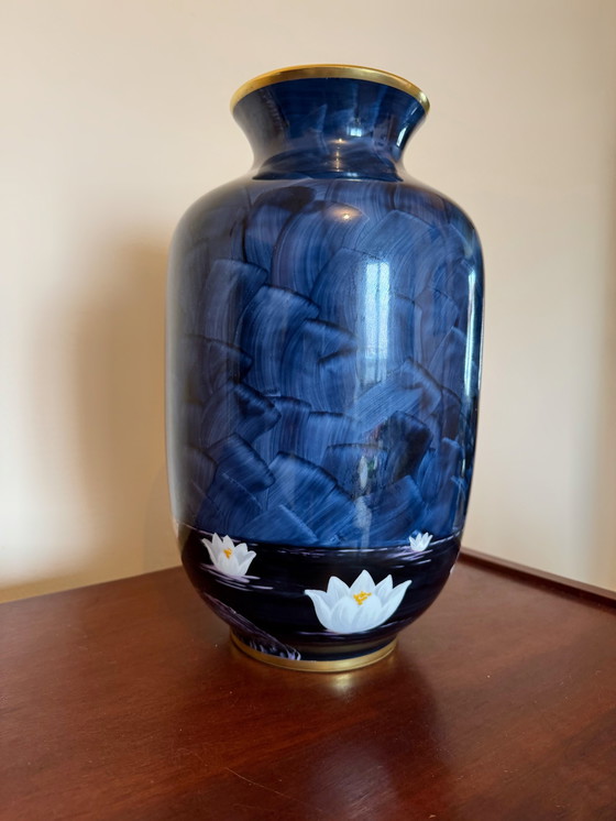 Image 1 of Vaso Flamingo in porcellana di Limoges 