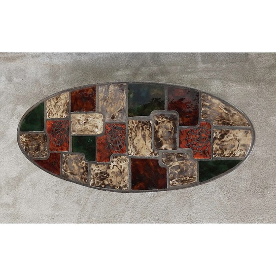 Image 1 of Vintage oblong coffee table, 1970