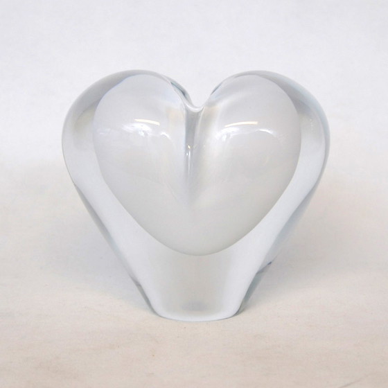 Image 1 of Cadeau | Objet en verre en forme de coeur