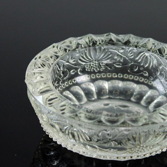 Image 1 of Vintage crystal bowl, Czechoslovakia 1960