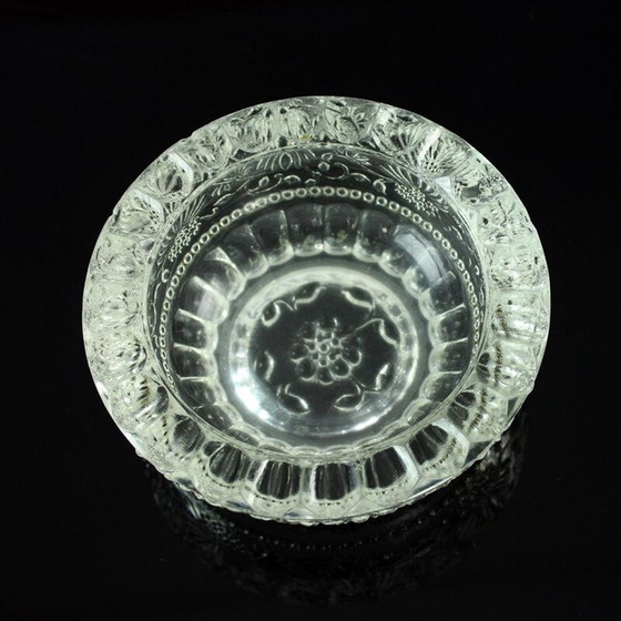 Image 1 of Vintage crystal bowl, Czechoslovakia 1960