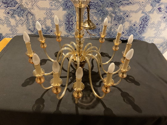 Image 1 of Majo Murano Glass Chandelier