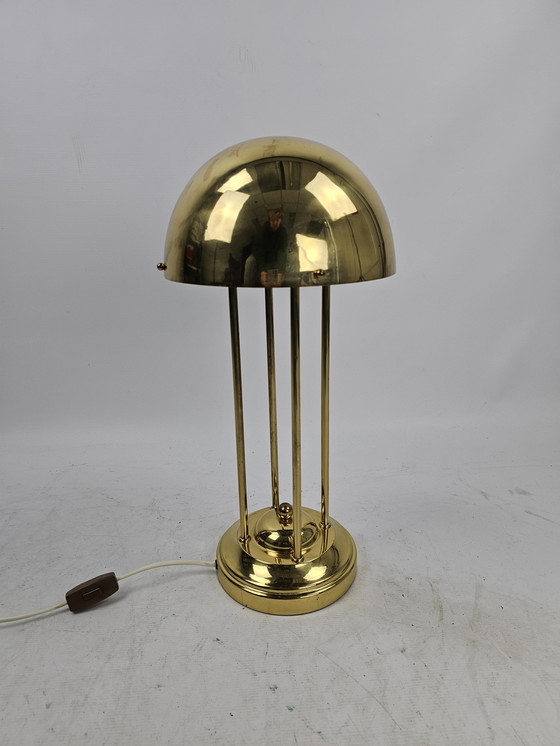 Image 1 of Lampe de table en cuivre d'Autriche