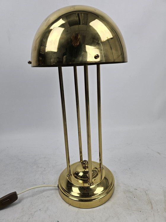 Image 1 of Lampe de table en cuivre d'Autriche