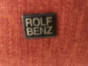 Canapé Rolf Benz linea orange