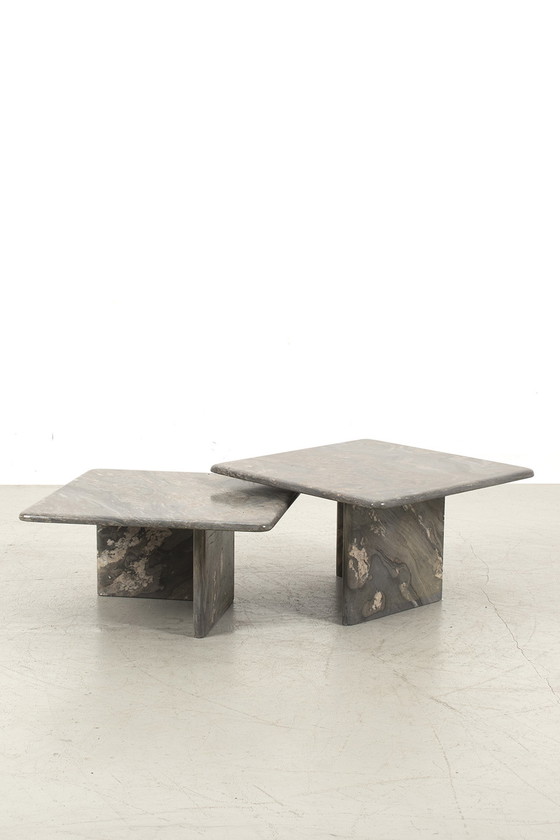 Image 1 of 2x Stone coffee table