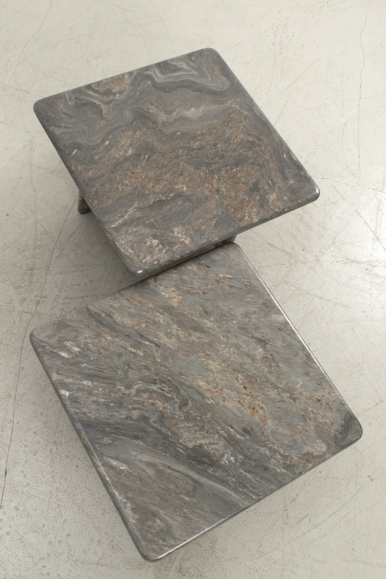 Image 1 of 2x Stone coffee table